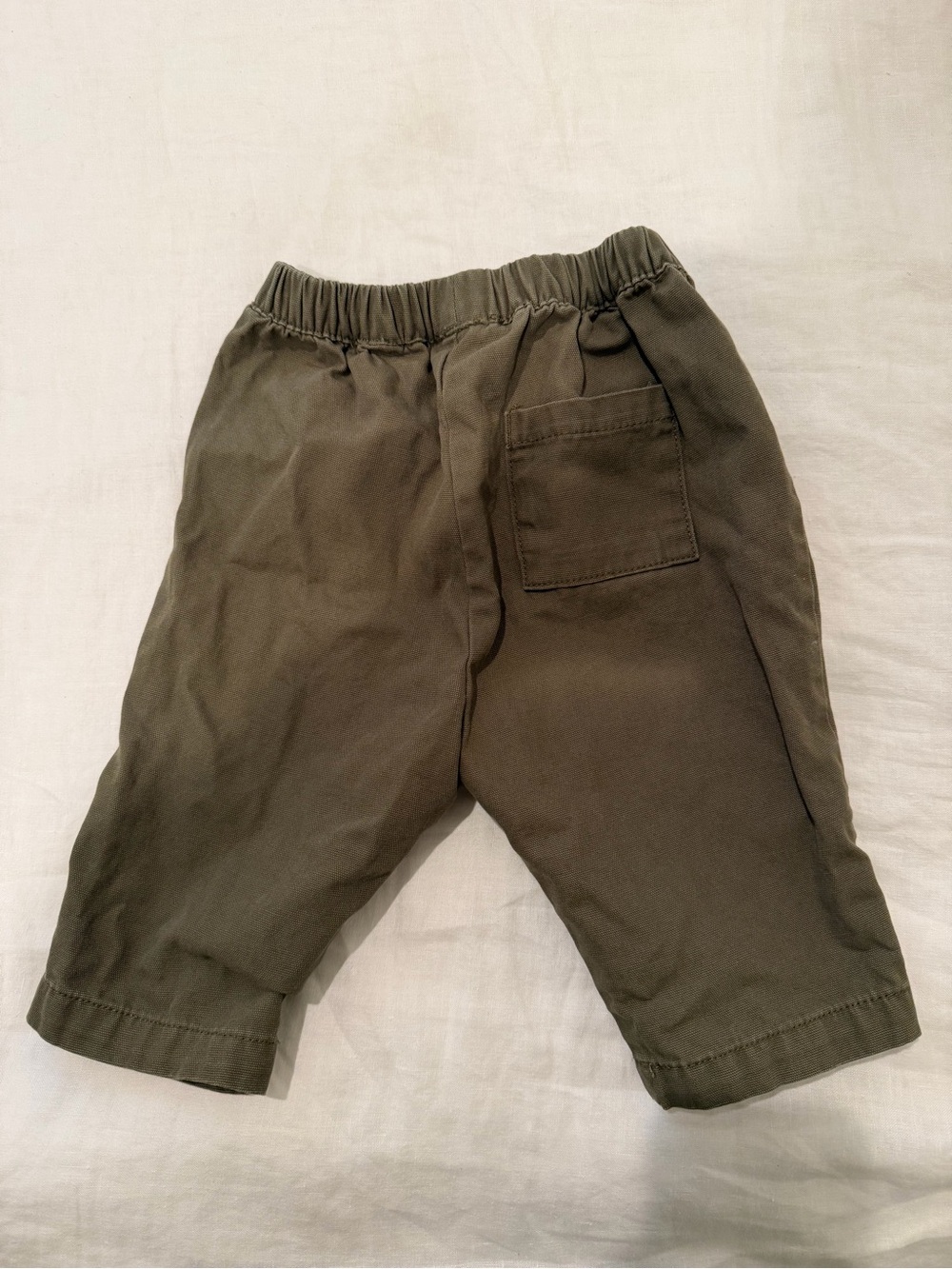 Baby Canvas Barrel Pants